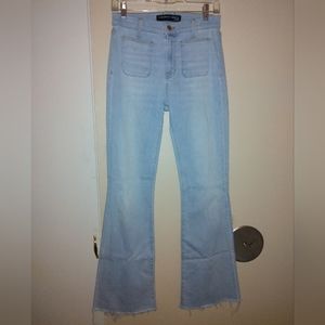 Veronica beard Florence Flare jeans scissor hymn